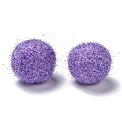 Шерстяные войлочные шарики AJEW-P081-A02-1