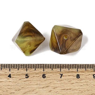 Акриловые бусины OACR-D320-02M-1