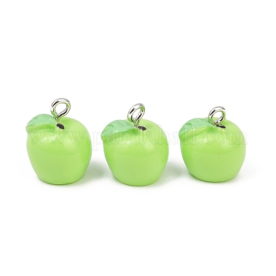 Подвески из непрозрачной смолы RESI-F061-01A-02-1