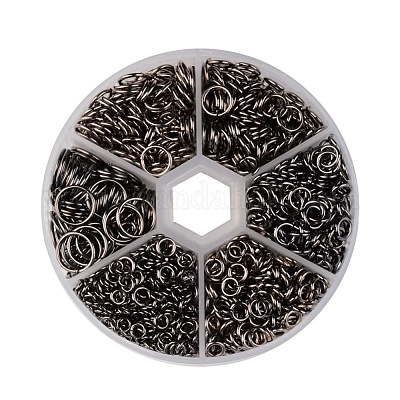 1 коробка железные соединительные колечки IFIN-MSMC010-04B-1