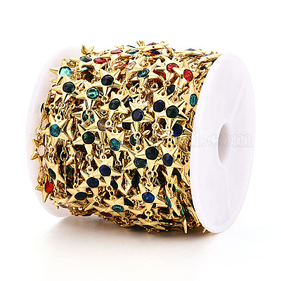 Латунные звездчатые цепи CHC-N023-07E-G-1