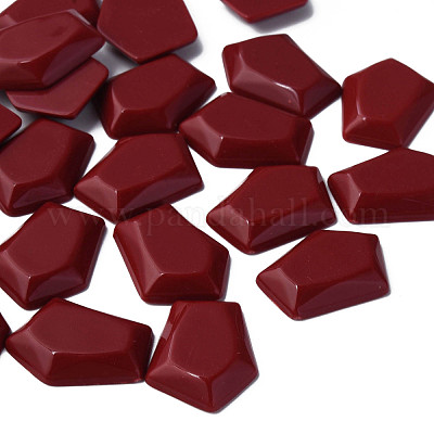 Непрозрачные акриловый кабошоны MACR-S373-142-A01-1