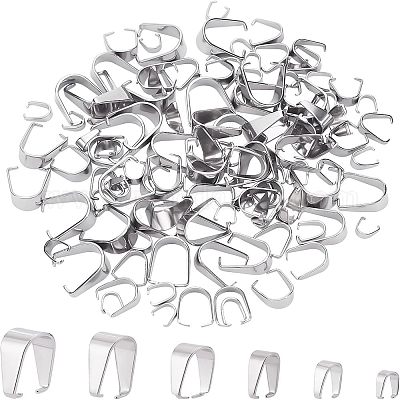 120 шт. 6 защелкивающихся дужки из нержавеющей стали 304 STAS-NB0001-38-1