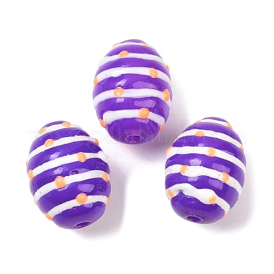 Стеклянные бусины из искусственного нефрита GLAA-L051-02D-1