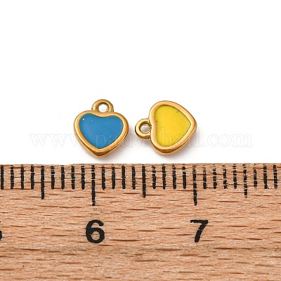 Подвески из эмалированной нержавеющей стали 304 STAS-Q363-09G-1