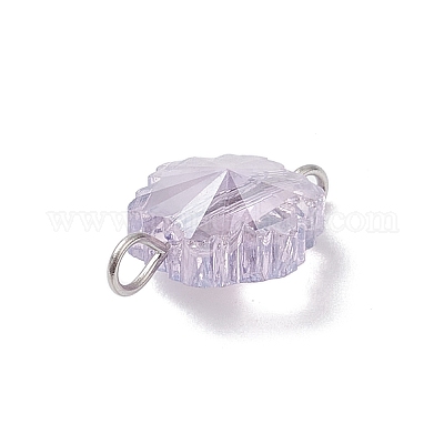 5 шт. 5-цветные подвески-соединители для гальванического стекла PALLOY-JF04337-02-1