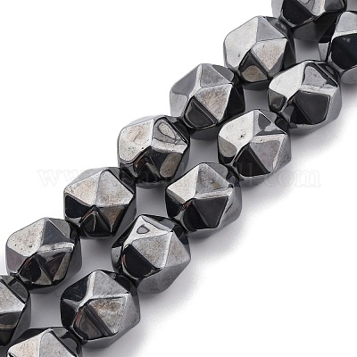 Нити из синтетических терагерцовых каменных бусин G-P571-F01-01-1