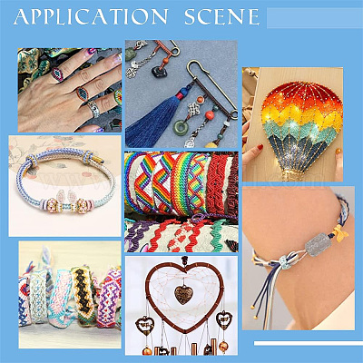 8 рулон 8 цвета 23м круглая нейлоновая нить OCOR-PH0002-62-1