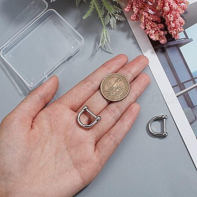 2 шт. D-образные скобы для крепления якоря из нержавеющей стали 304 STAS-CA0001-56A-1