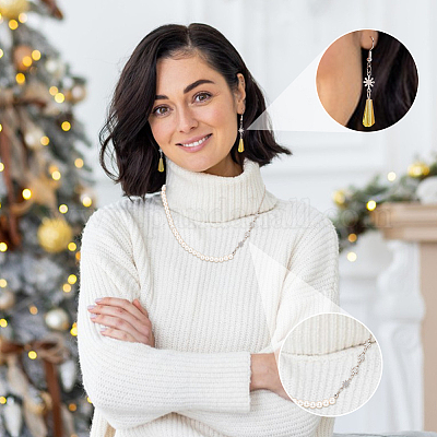 100 шт. 201 нержавеющая сталь соединительные подвески STAS-UN0060-40-1