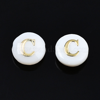 Бусины из натуральных пресноводных ракушек SHEL-S278-036C-1