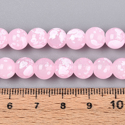 Выпечка краска бисер пряди X1-DGLA-N015-8mm-02-1