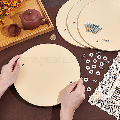 Деревянная глиняная доска DIY-WH0430-859-1