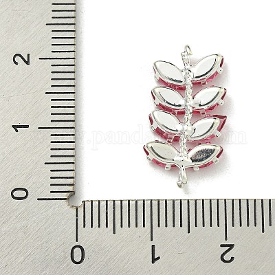 Подвески латунные горный хрусталь KK-I715-17S-06-1