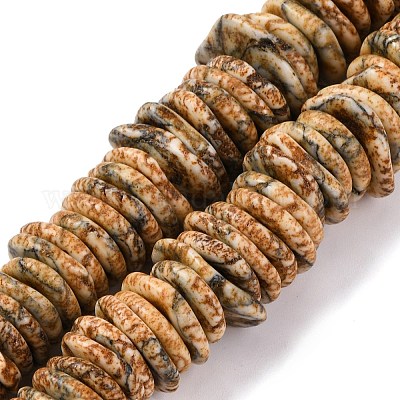 Градуированные синтетические бирюзовые бусины G-A237-01G-1