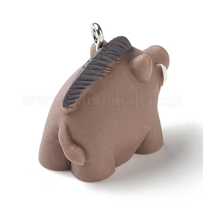 Подвески из анималистичной смолы RESI-I346-01P-06-1