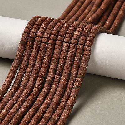 Synthetischen Aventurin Perlen Stränge&nbsp;G-P575-B42-4x2mm-1