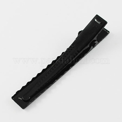 Eisen Flach Alligator Haarspange Zubehör&nbsp;X-PHAR-S039-56mm-1