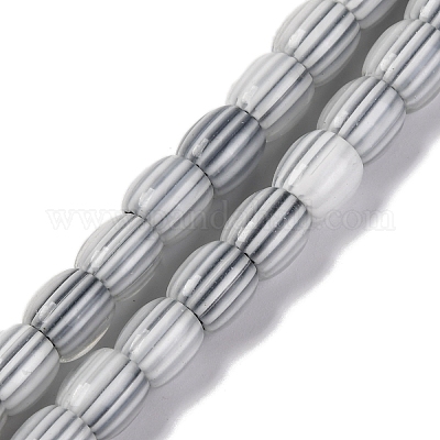 Бусы лэмпворк ручной работы LAMP-K041-01B-11-1