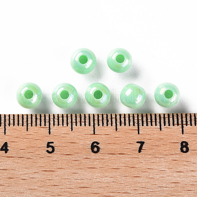 Непрозрачные акриловые бусины MACR-S370-D6mm-A05-1