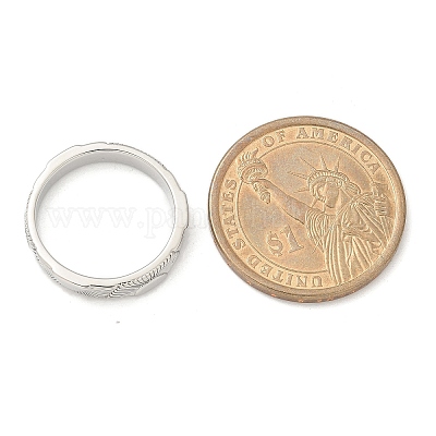 Кольцо из нержавеющей стали 304 в форме солнца для женщин RJEW-B109-04P-1