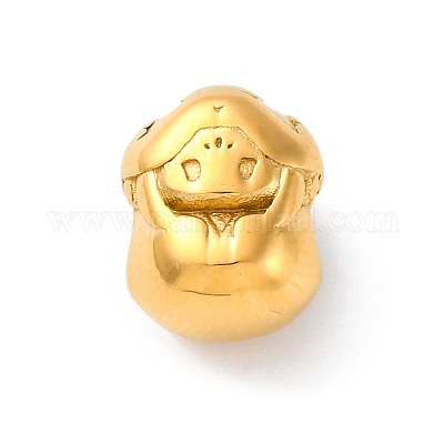 Бусины из нержавеющей стали 304 STAS-I331-10G-E-1