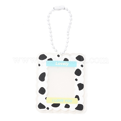 Акриловый брелок для фотокарт DIY-A024-04B-1