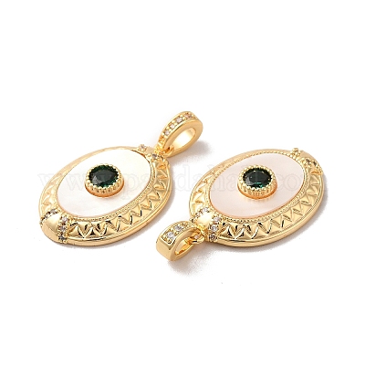 Кулон из циркония KK-I703-08G-01-1