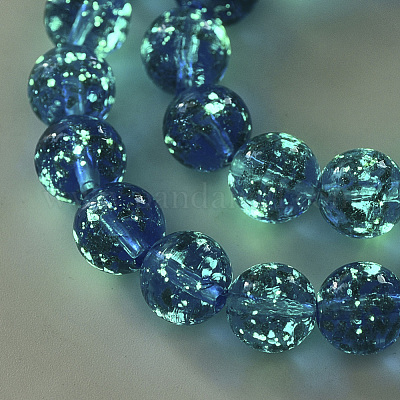 Ручной золотой песок бусины бисер нитей LAMP-T007-06E-1