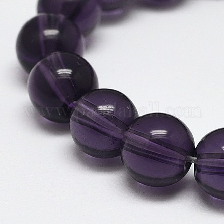 Synthetic Quartz Beads Strands PIEG-N001-01-12mm-1