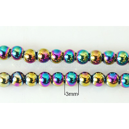 Non-Magnetic Synthetic Hematite Beads Strands G-E001-2-1