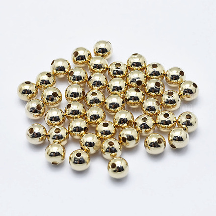Perles en laiton KK-G331-52G-5mm-NF-1