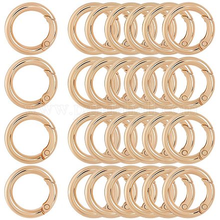 30 шт. кольцо пружинного затвора из сплава FIND-SP0001-48-1