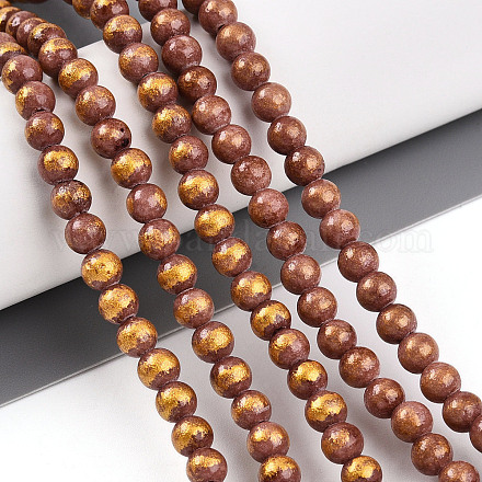 Природный нефрит машан бусины нитки G-A255-A01-04F-1