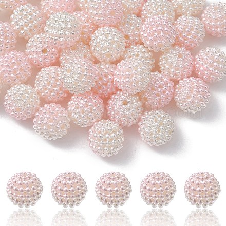 Perles acryliques de perles d'imitation OACR-FS0001-42D-1