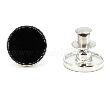 Alloy Button Pins for Jeans PURS-PW0009-03G-1