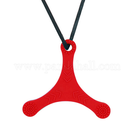 Подвески из пищевого экологически чистого силикона в форме дротика PW-WGD6024-03-1