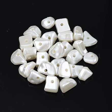 Perles d'imitation perles en plastique ABS KY-T023-020-1