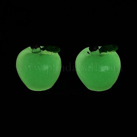 Светящиеся кабошонов смолы CRES-D277-03G-1