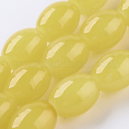 Glass Beads Strands GLAA-I036-12x16mm-01-1