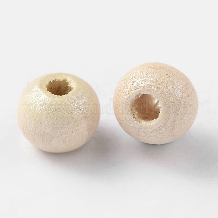 Круглые незаконченные деревянные бусы X-WOOD-Q017-6mm-06-LF-1
