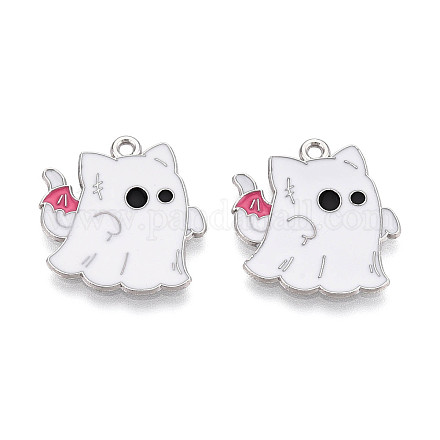 Подвески из сплава и эмали на тему Хэллоуина ENAM-T021-31B-01P-1