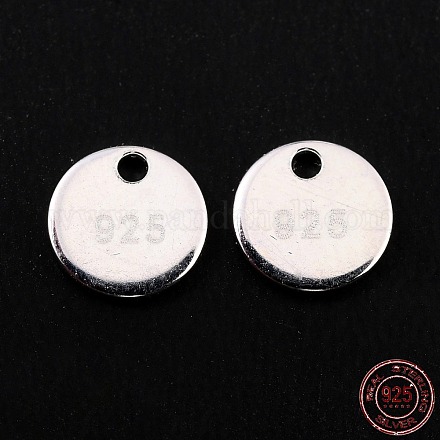 925 etiqueta de cadena de plata esterlina STER-K167-011A-S-1