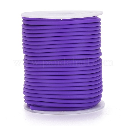 Hollow Pipe PVC Tubular Synthetic Rubber Cord RCOR-R007-3mm-18-1