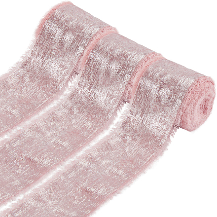 Односторонняя полиэфирная потертая лента горячего тиснения длиной 4.5 м. OCOR-WH20003-08D-1