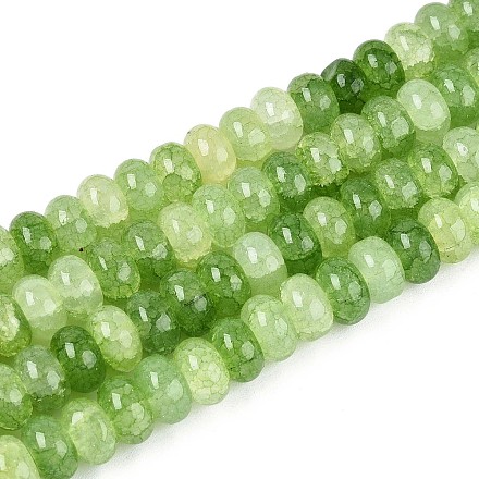 Стеклянные бусины GLAA-N059-5x8mm-04-1