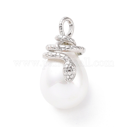 Shell pendenti di perle KK-C004-09P-1