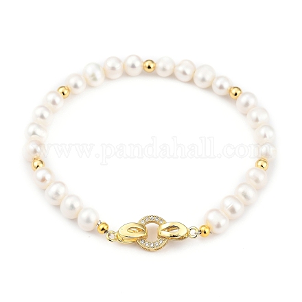 Bracelets en perles de culture d'eau douce naturelles BJEW-JB05435-01-1