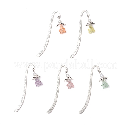 Тибетском стиле сплава закладки AJEW-JK00385-01-1