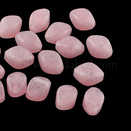 Bicone Imitation Gemstone Acrylic Beads OACR-R036-17-1